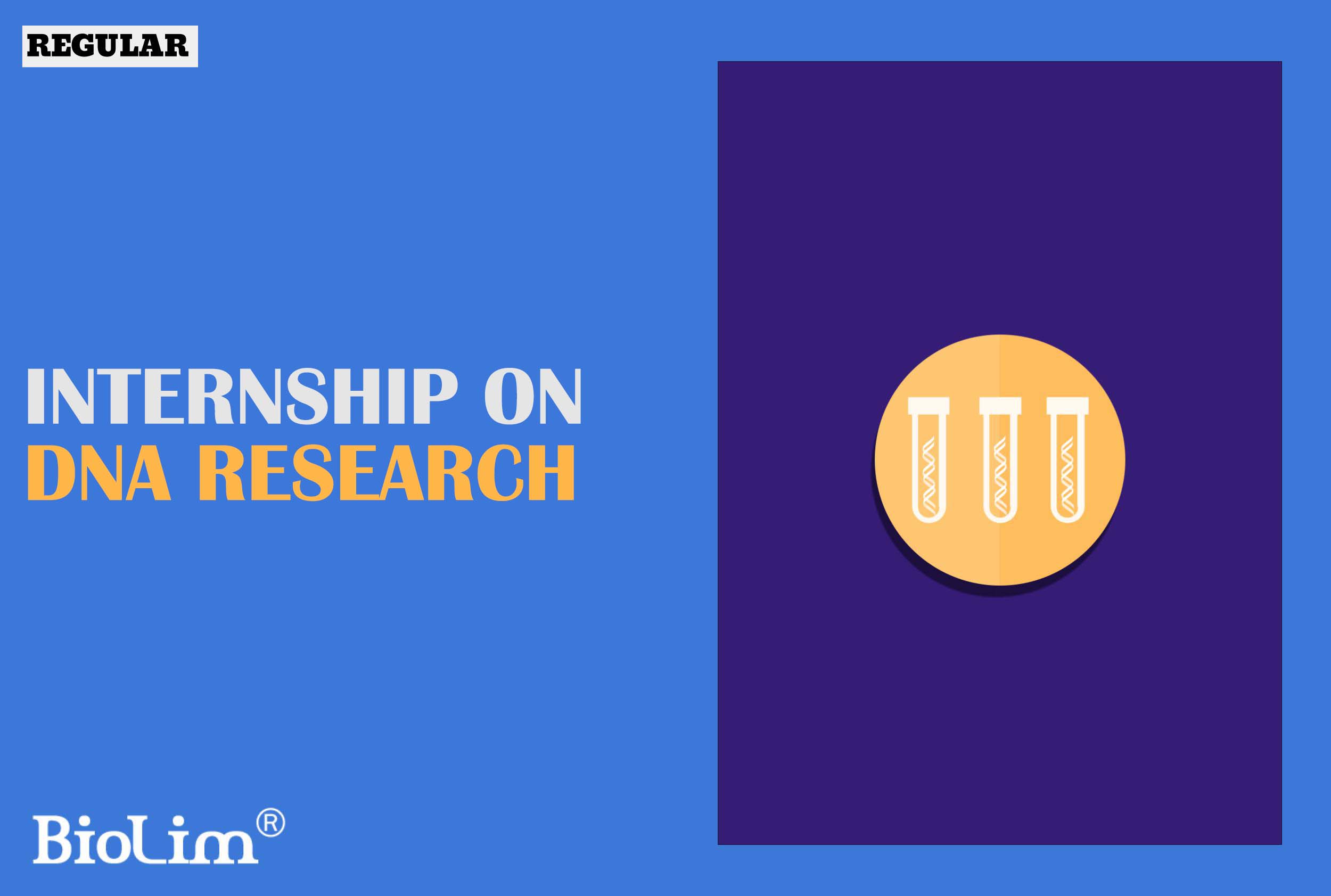 Internship on DNA research