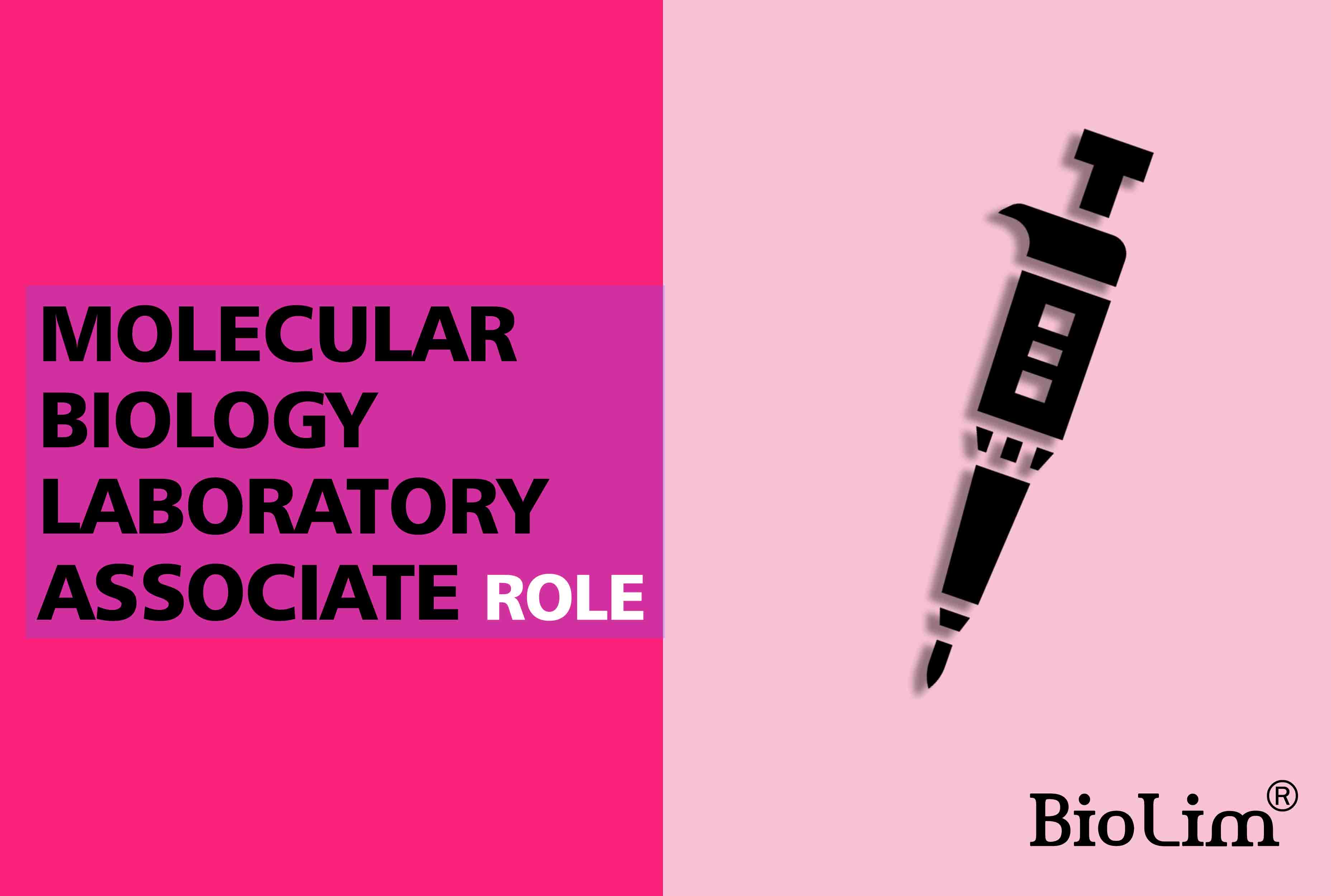Internship on molecular biology laboratory associate role
