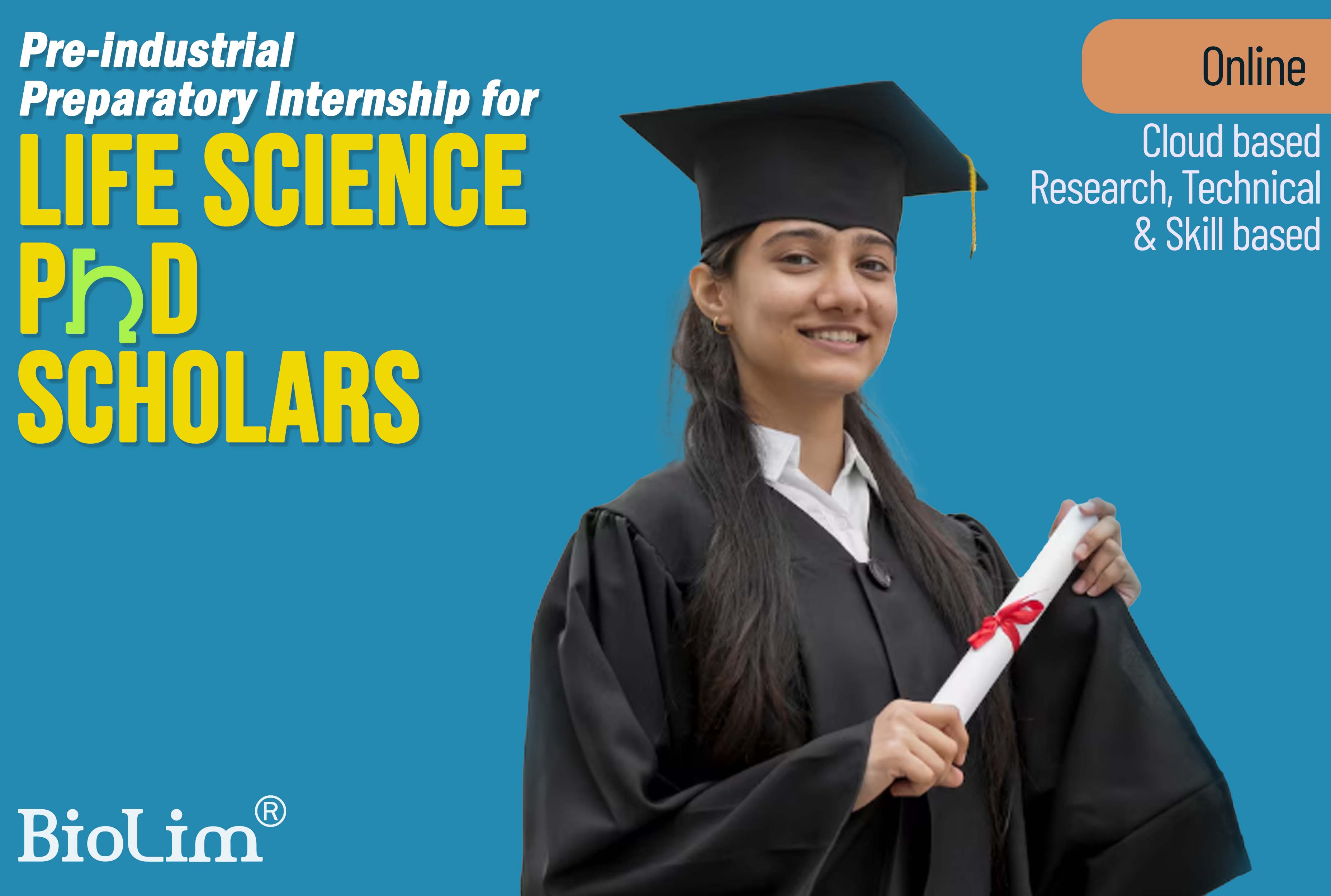 Internship for Life Science PhD Scholars