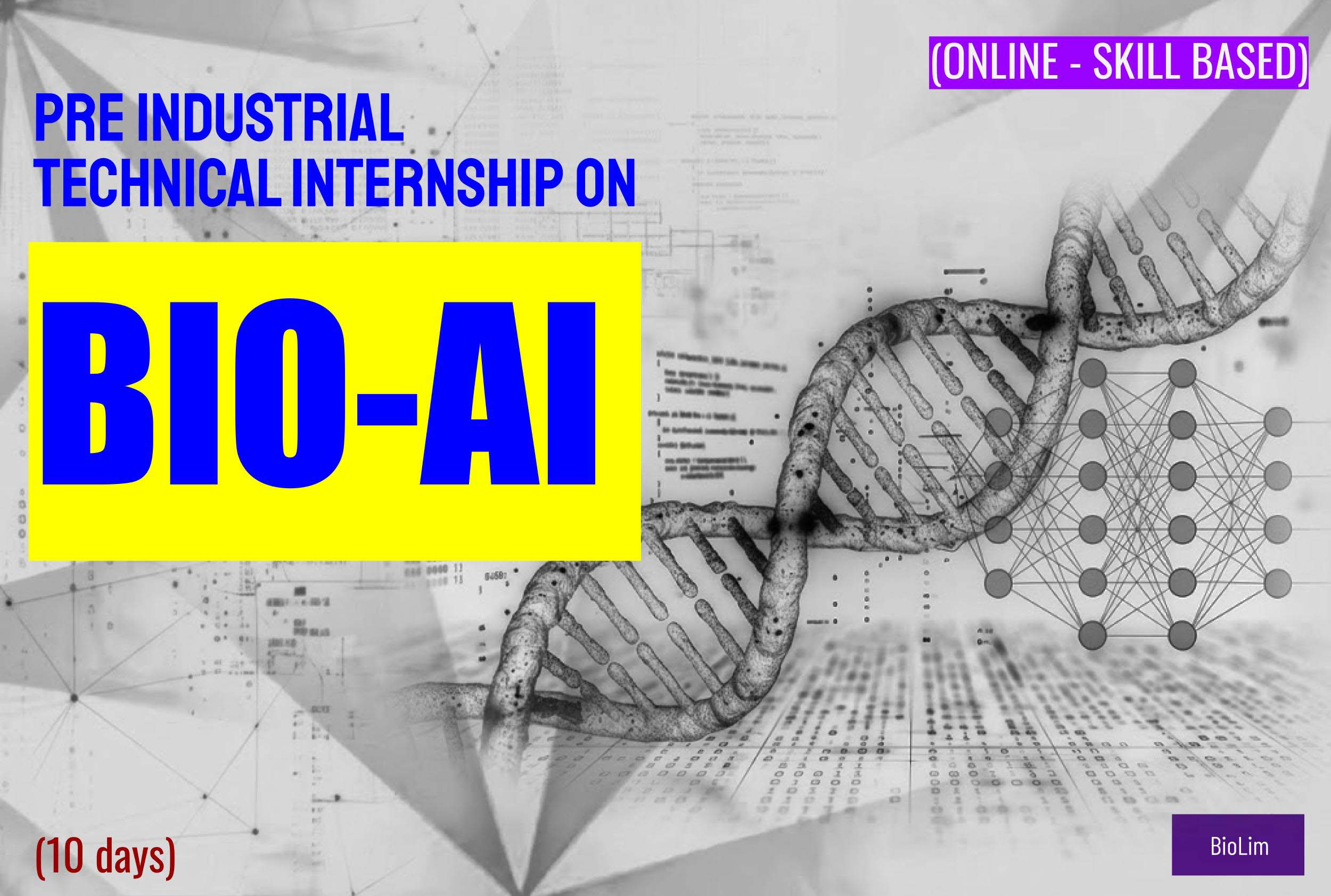 Internship on Bio-AI