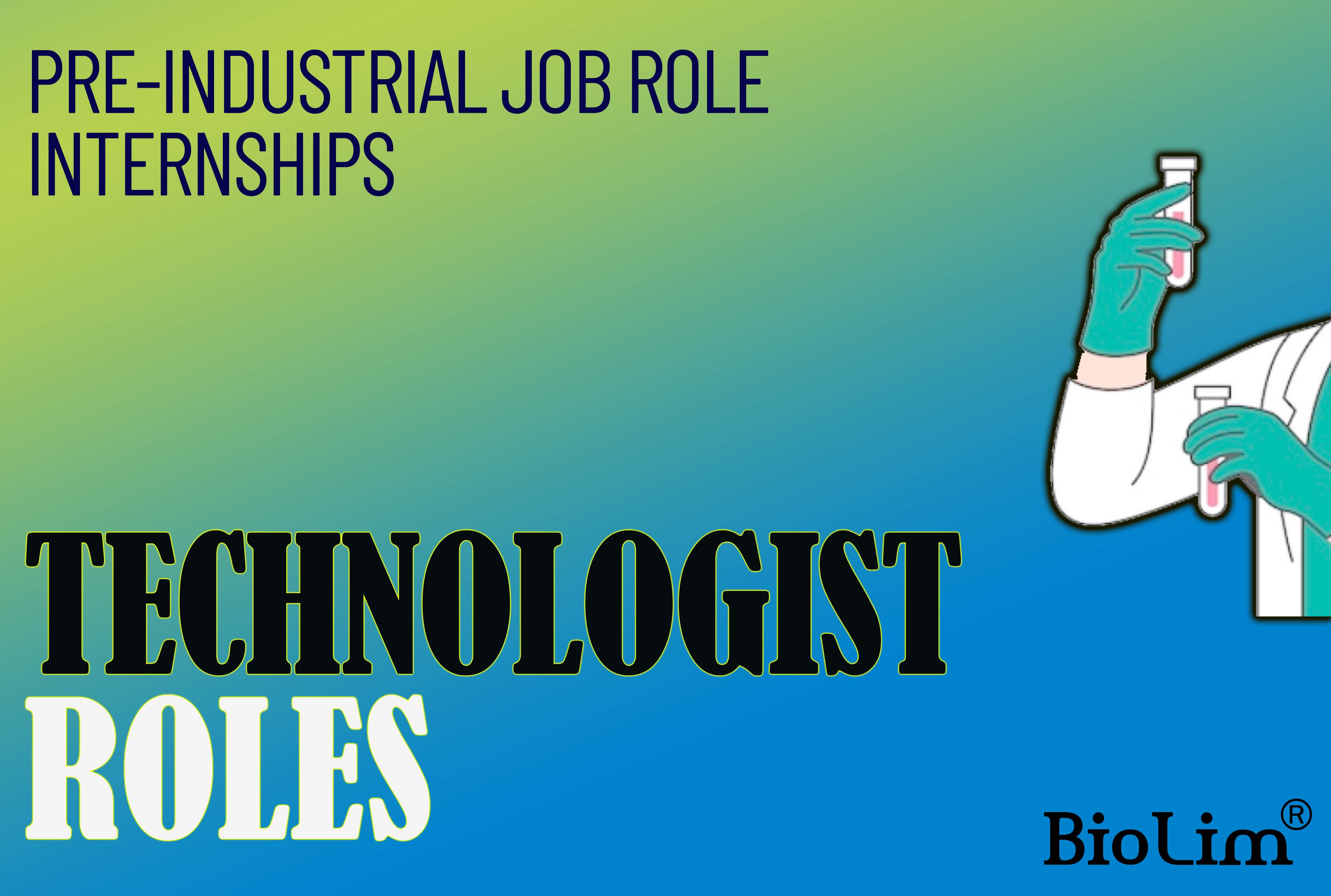 Research associate role internships